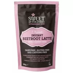 Image of Sweet Revolution Organic Instant Beetroot Latte - 200g - 98115