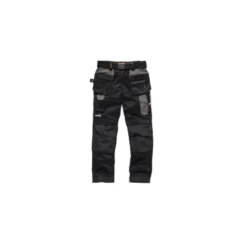 Image of T54776 Pro Flex Holster Trousers Black 36L - Scruffs