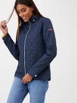 Image of Regatta Carita Quilted Jacket - Navy