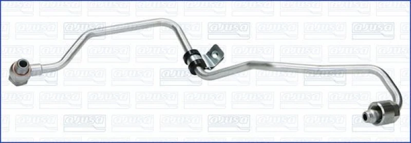 Image of AJUSA Oil Pipe, charger AJUSA OP10625