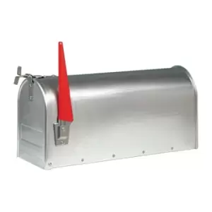 image of Briefkasten U.S.Mailbox 891 W H.220mm B.170mm T.480mm weiß STA BURG-WÄCHTER