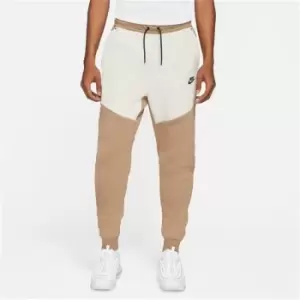 Image of Nike Tech Fleece Jogging Bottoms Mens - Beige