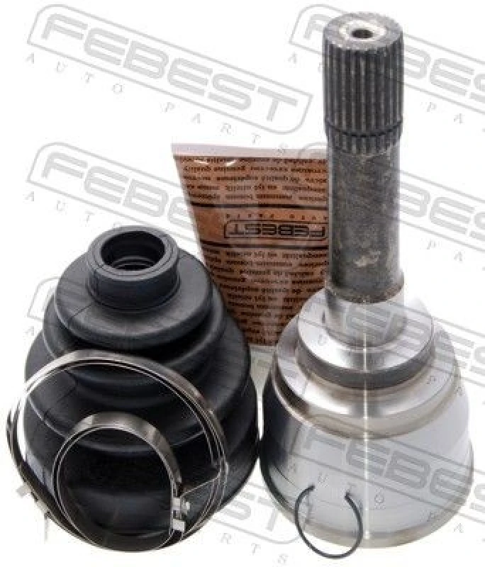 Image of FEBEST 0710-034 Joint, drive shaft Front Axle Joint,drive shaft (236)