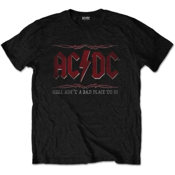 Image of AC/DC - Hell Ain't A Bad Place Unisex XXX-Large T-Shirt - Black