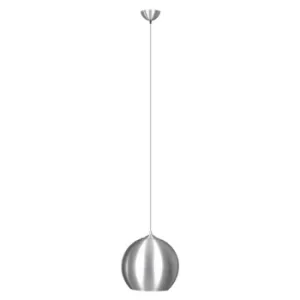 image of Penta Dome Pendant Ceiling Lights Satin Nickel