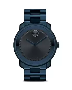 image of Movado Bold Large Watch with Navy Dial, 42.5mm