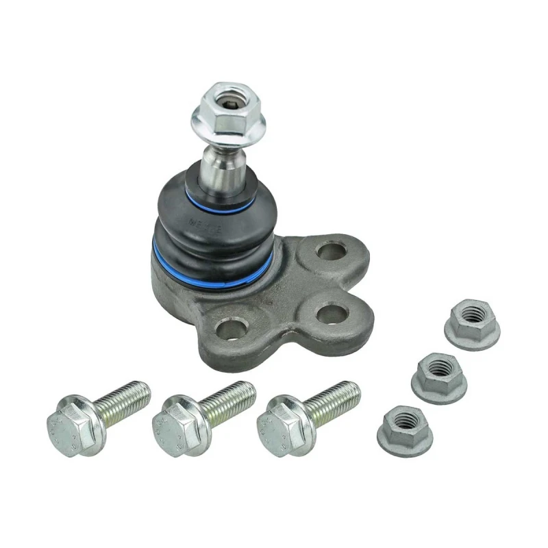 Image of MEYLE 616 010 0008 Ball joint Front Axle Right, with fastening/mounting material Support-/Steering Link (2462)