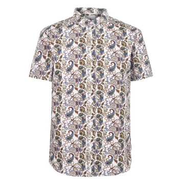 Image of Soviet Paisley Shirt Mens - AOP
