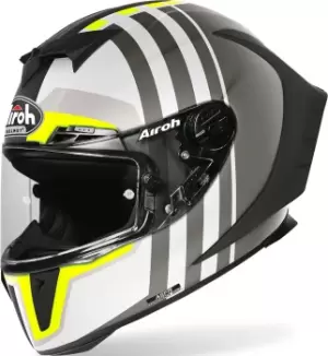 Image of Airoh GP550S Skyline, grey-yellow, Size XL, grey-yellow, Size XL