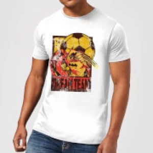 Image of DC Comics Batman Dream Team Punch T-Shirt - White - 3XL
