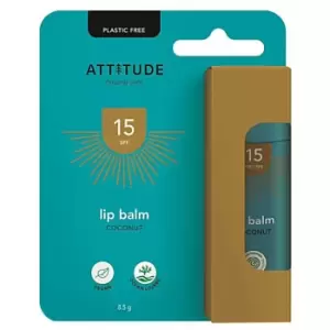 Image of Attitude Lip Balm - SPF 15 - Coconut