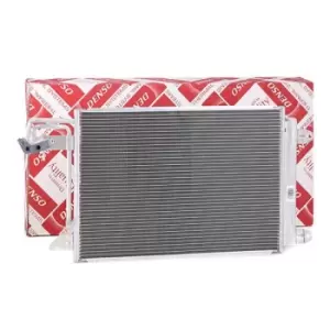 Image of DENSO Condenser DCN32032 AC Condenser,Condenser, air conditioning VW,AUDI,SKODA,Golf IV Schragheck (1J1),Golf V Schragheck (1K1),TOURAN (1T1, 1T2)