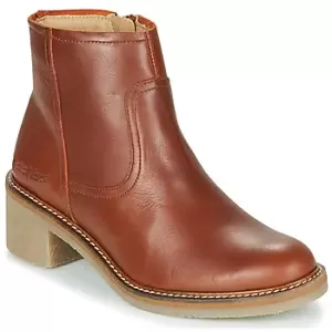 Image of Kickers OXYBOOT womens Mid Boots in Brown,4,5