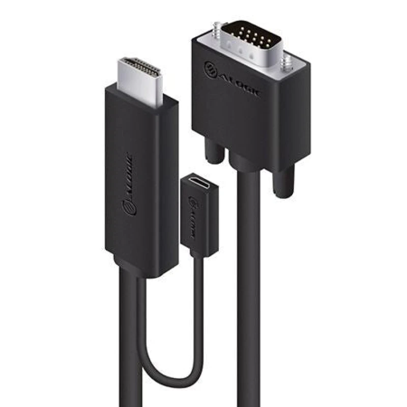 Image of ALOGIC HDMI to VGA Cable - SmartConnect Series - 1m