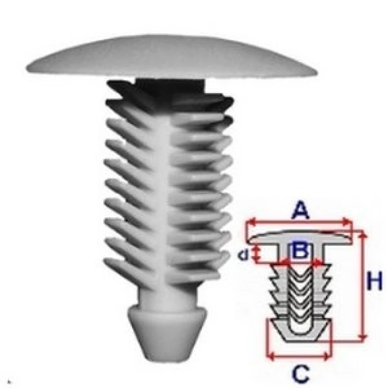 Image of ROMIX Trim clip ROMIX C60359