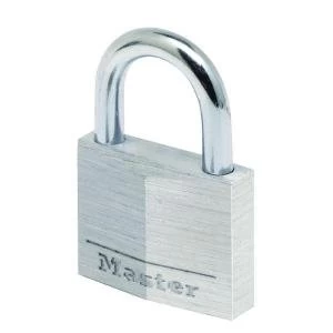 Image of Master Lock 30mm Aluminium Padlock Dual clock levers and 4-pin