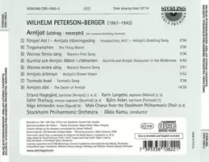 Image of Wilhelm Peterson-Berger - Wilhelm Peterson-Berger: Arnljot (Excerpts) CD Album - Used