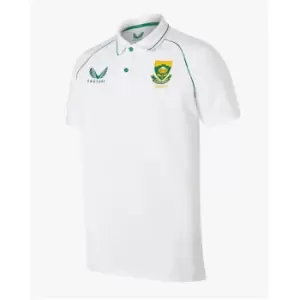 Image of Castore South Africa Test Cricket Shirt - White