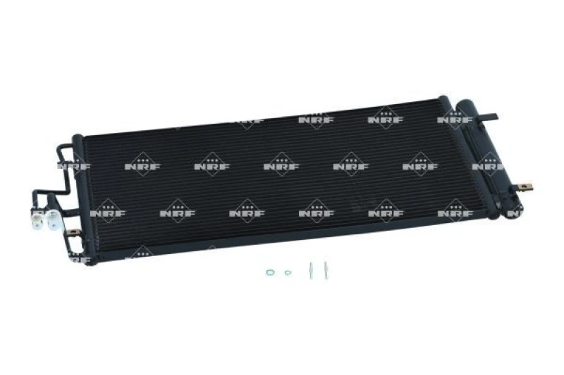 Image of NRF 35980 Condenser EASY FIT, with seal ring, with nitrogen filling Aluminium Condenser,air conditioning (448)