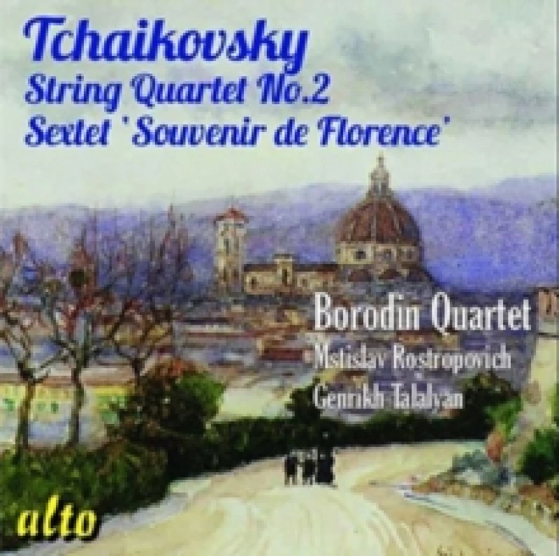 Image of Tchaikovsky: String Quartet No. 2/Sextet, 'Souvenir De Florence' CD / Album
