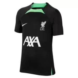 Image of Nike Y Nk Df Strk Ss Top K - Black
