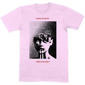 Image of Stand Atlantic - Pink Elephant Unisex Large T-Shirt - Pink