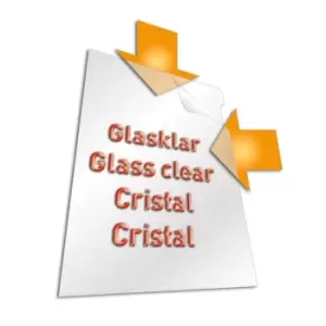 Image of Durable Transparent Pocket Standard A4 Crystal Clear PP Bag of 10