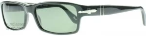 image of Persol PO2747S Sunglasses Black 95/48 Polarized 57mm