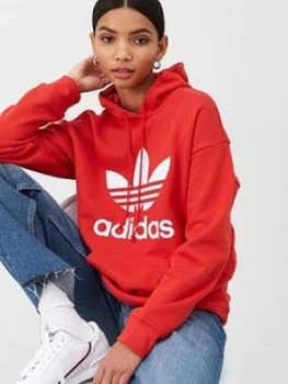 Image of Adidas Originals Trf Hoodie - Red