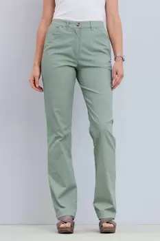 Image of Classic Straight Leg Chino Trousers - 31" Leg