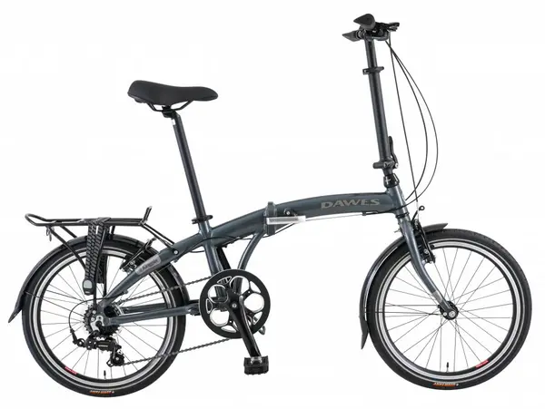 Image of Dawes Kingpin Folding Bike 20 Grey