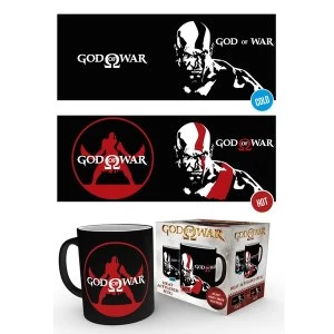 Image of God of War Kratos Heat Change Mug