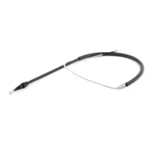 Image of A.B.S. Brake Cable K18336 Hand Brake Cable,Parking Brake Cable VW,AUDI,SKODA,Golf V Schragheck (1K1),GOLF VI (5K1),GOLF PLUS (5M1, 521)