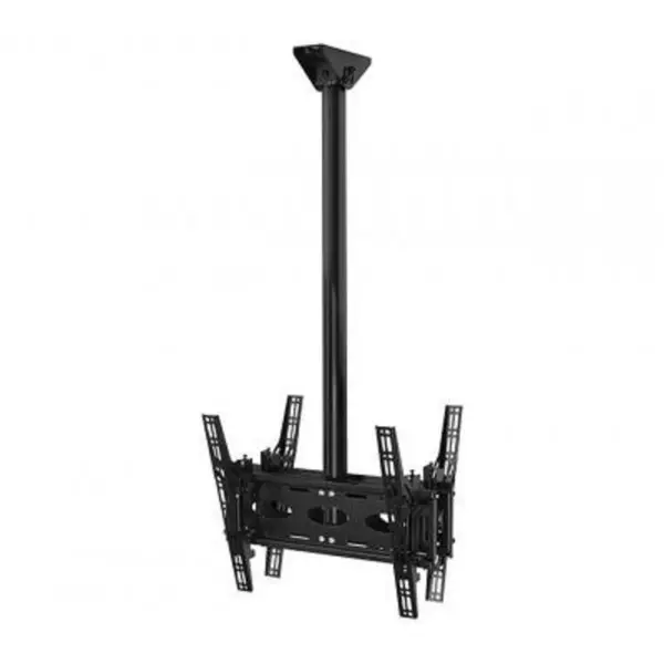 image of B-Tech BTEBT8428150B - Back-to-Back Universal Flat Screen Ceiling Mount