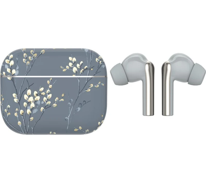 Image of VQ Skylark Wireless Bluetooth Earbuds - Grey, Silver/Grey,Patterned 5060706037644