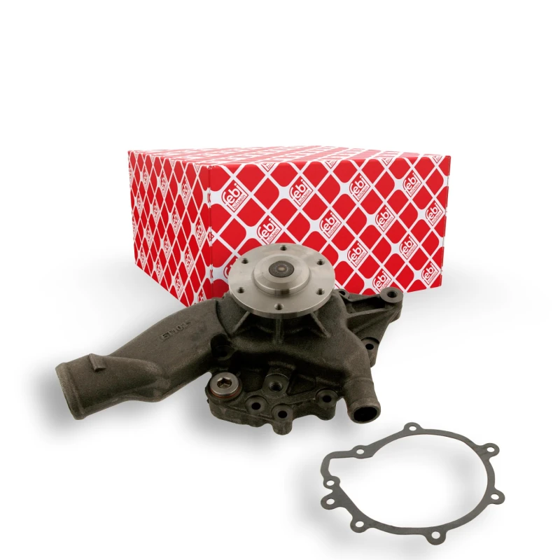Image of FEBI BILSTEIN 30595 Water pump Grey Cast Iron, with gasket/seal Grey Cast Iron Water Pump (1260)