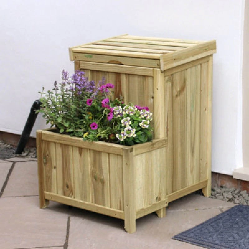 Image of Parcel Store with Planter