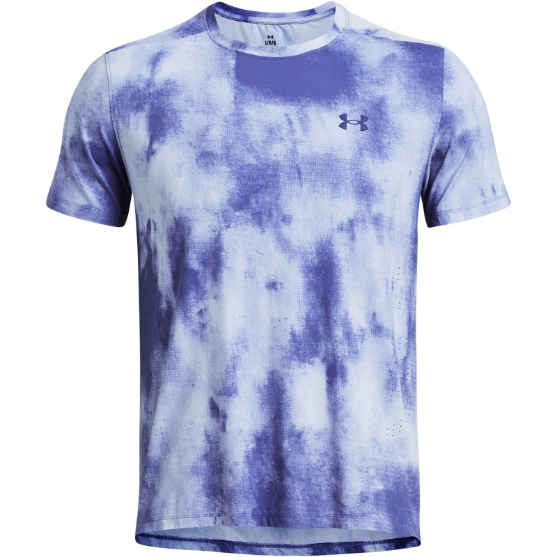 Image of Under Armour Launch Elite Wash T-Shirt Purple L