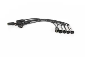 Image of Bosch Ignition Lead Set 0 986 356 317 Ignition Cable Set,Ignition Wire Set AUDI,80 Limousine (8C2, B4),Cabriolet (8G7, B4),80 (89, 89Q, 8A, B3)