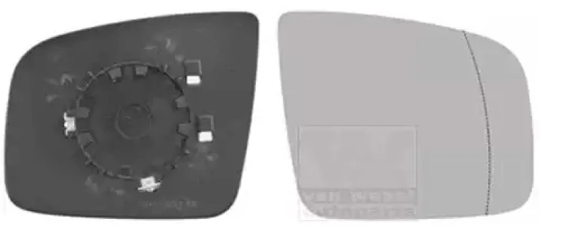 Image of VAN WEZEL 3081832 Wing Mirror Glass * HAGUS * Right Mirror Glass,outside mirror (1914)