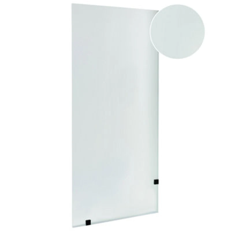 Image of Beliani Shower Screen Icalma 900 X 1950 mm Transparent