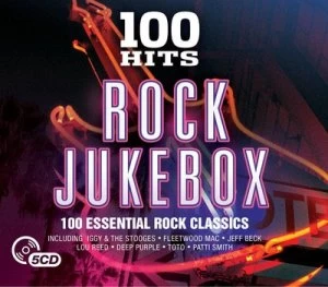Image of 100 Hits Rock Jukebox by Various Artists CD Album