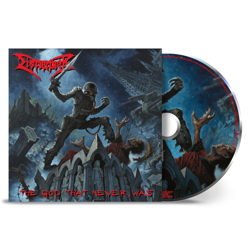Image of Dismember The god that never was CD multicolor Onesize Unisex