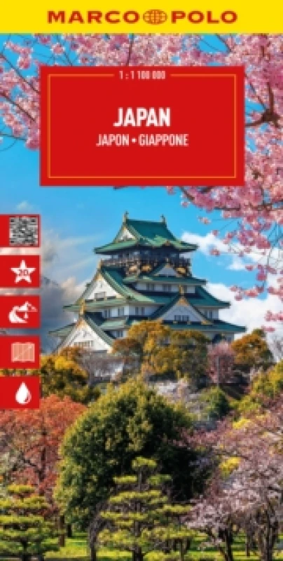 Image of Japan Marco Polo Map Sheet map, folded