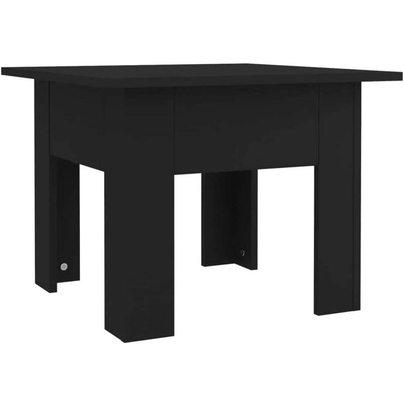 Image of VIDAXL Coffee Table Black 55x55x42cm Engineered Wood Vidaxl 8720286835951