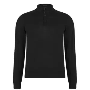 Image of Boss Dimauro Long Sleeve Jumper - Black