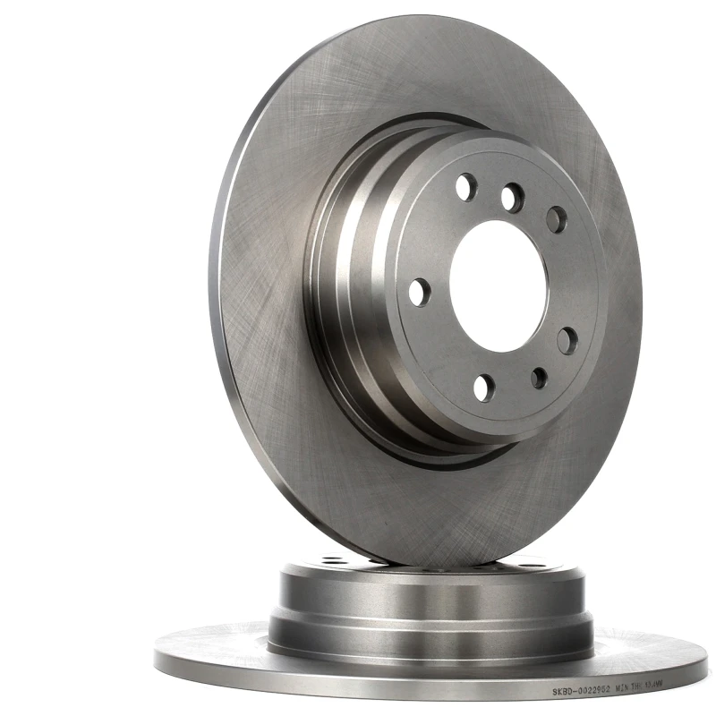 Image of STARK SKBD-0022952 Brake disc Rear Axle, solid, Cast Iron, Uncoated, Untreated, without bolts/screws Cast Iron Brake Disc (82)