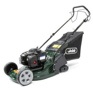 image of Webb WERR17SP 43cm Self Propelled Rear Roller Petrol Rotary Lawnmower