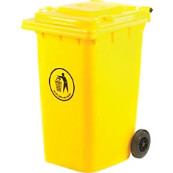 Image of GPC Wheeled Bins 240 Litres Yellow