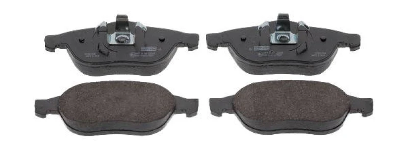 Image of CHAMPION 573017CH Brake pad set not prepared for wear warning indicator Brake Pad Set,disc brake (402)